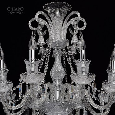 Люстра подвесная CHIARO 313012508 Барселона 8x40W Е14